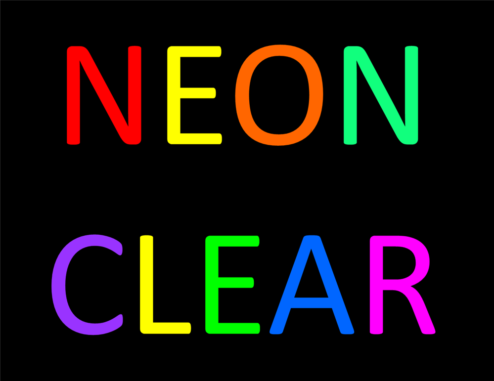 Neon Clear